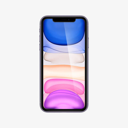 064GL25166 - iPhone 11 Screen Protector GLAS.tR EZ Fit showing the front