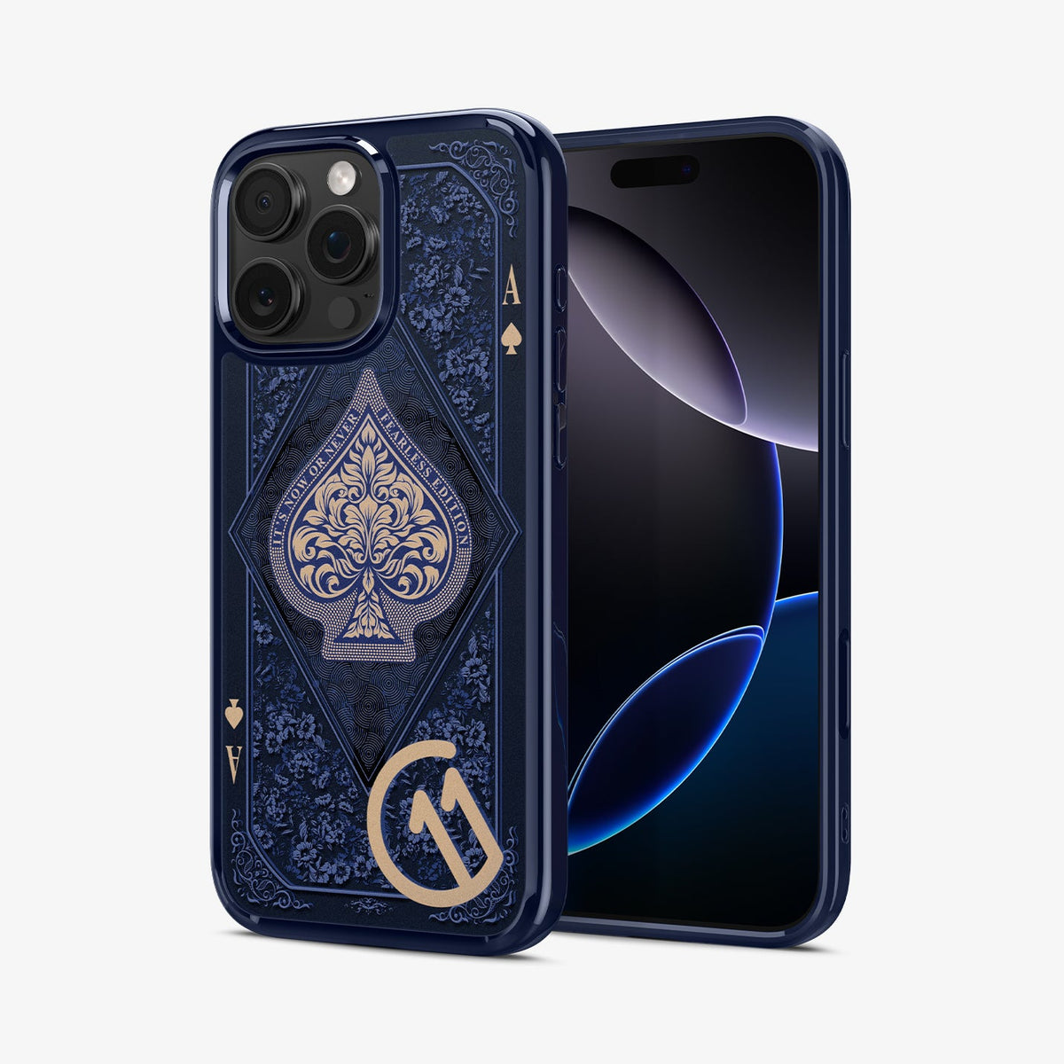 ACS09319 - iPhone 16 Pro Max Case c11 Series Fearless Edition (MagFit) in Fearless showing the back, partial front and sides