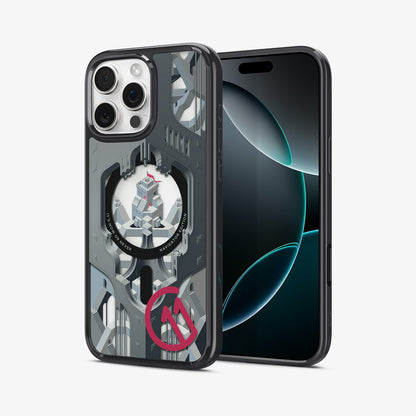 ACS09368 - iPhone 16 Pro Case c11 Series Navigator Edition (MagFit) in Navigator showing the back, partial front and sides