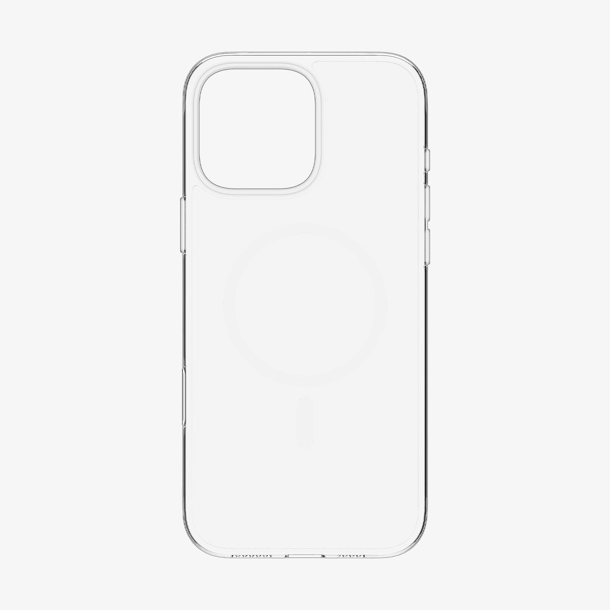 ACS09315 - iPhone 16 Pro Max Case Thin Fit T (MagFit) in clear showing the inside of case