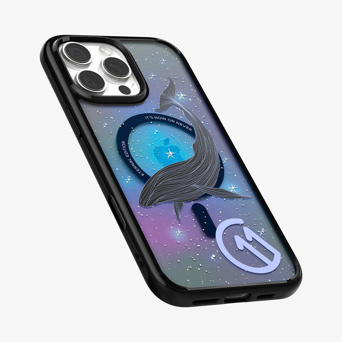 ACS09302 - iPhone 16 Pro Case c11 Series Eternal Edition (MagFit) in Eternal showing the back, partial side and bottom