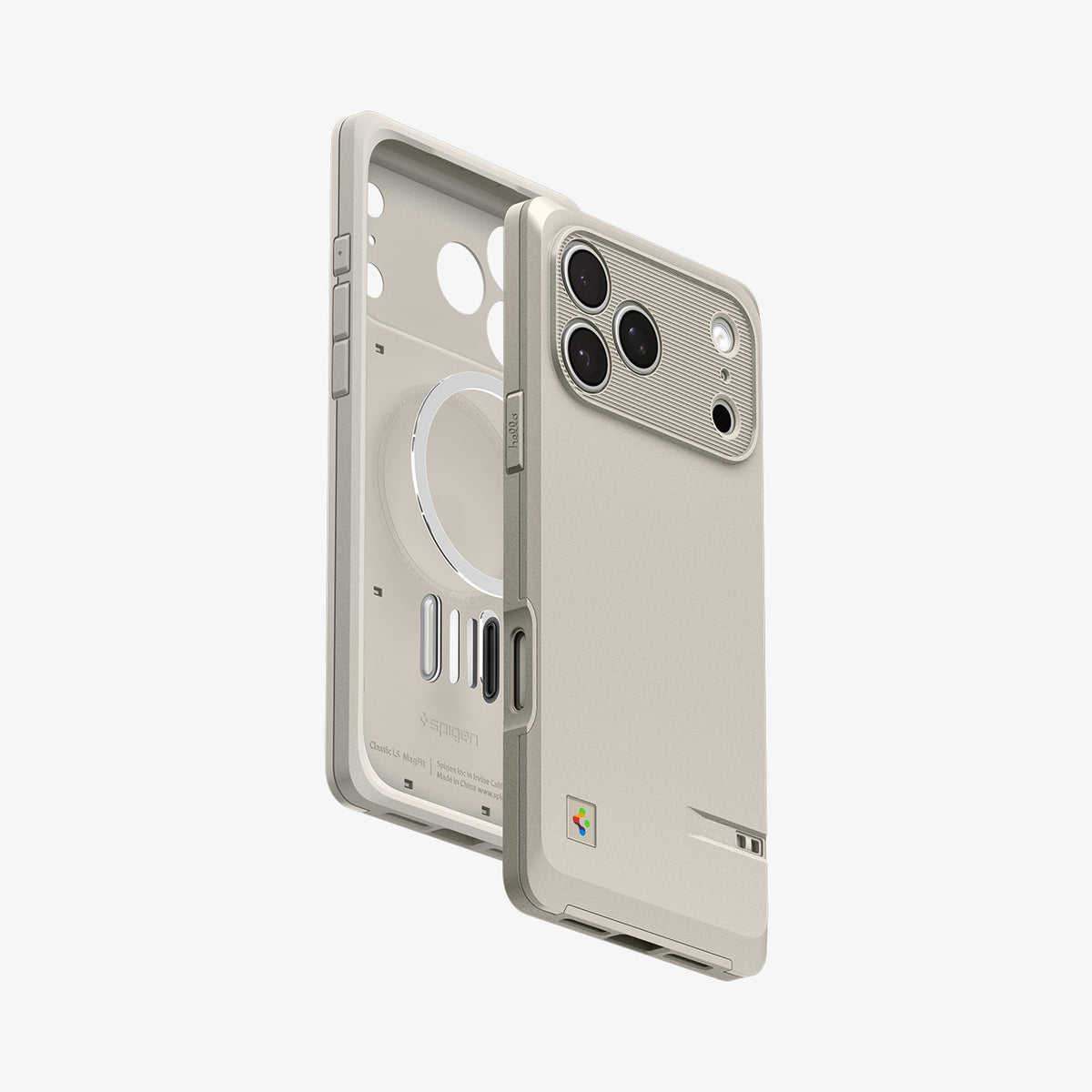 ACS10479 - iPhone 18 Pro / iPhone 17 Pro Classic LS MagFit case showing front and back
