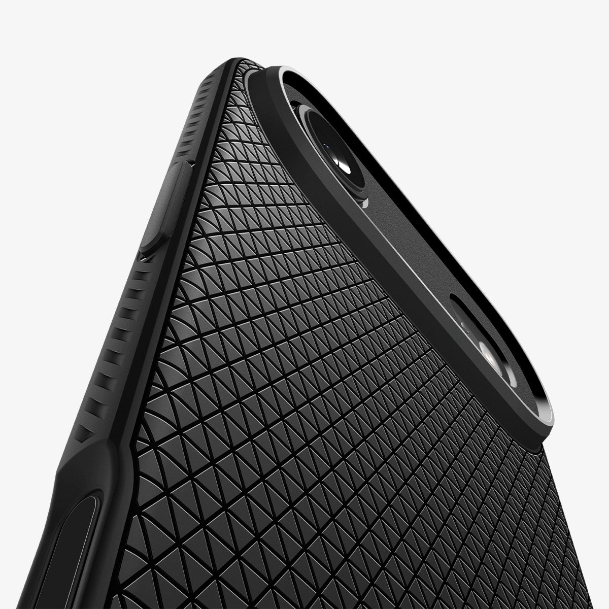 ACS09922 - iPhone 17 Air Liquid Air in Matte Black showing detail of back and camera