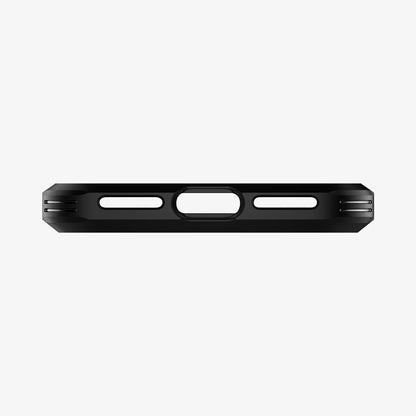ACS00950 - iPhone SE Tough Armor case in black showing the bottom
