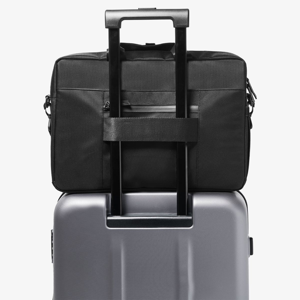 AFA09540 - Klasden Laptop Business Shoulder Bag KD300 showing with luggage