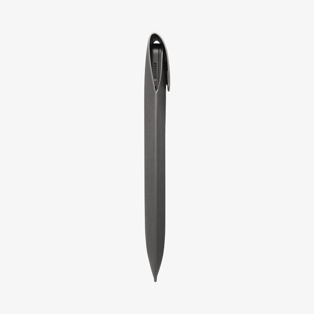 AFA06424 - MacBook Pro 16-inch Valentinus S Laptop Pouch in City Gray slim side profile showing sleeve thickness and laptop fit