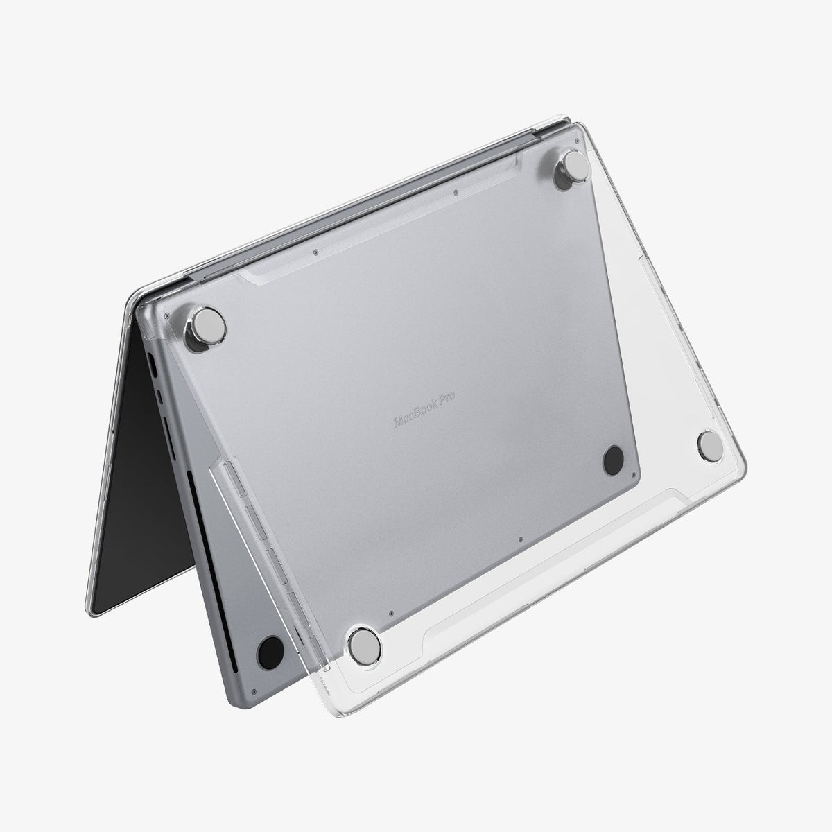 ACS04210 - MacBook Pro 16-inch Thin Fit in Crystal Clear showing the bottom