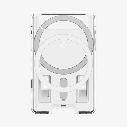 AFA08888 - Ultra Hybrid MagFit+ Wallet (MagFit) in Crystal Clear showing the front