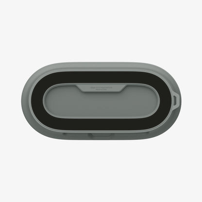 ACS08450 - Google TV Streamer Mount (4K) Silicone Fit in Hazel showing the inner and sides