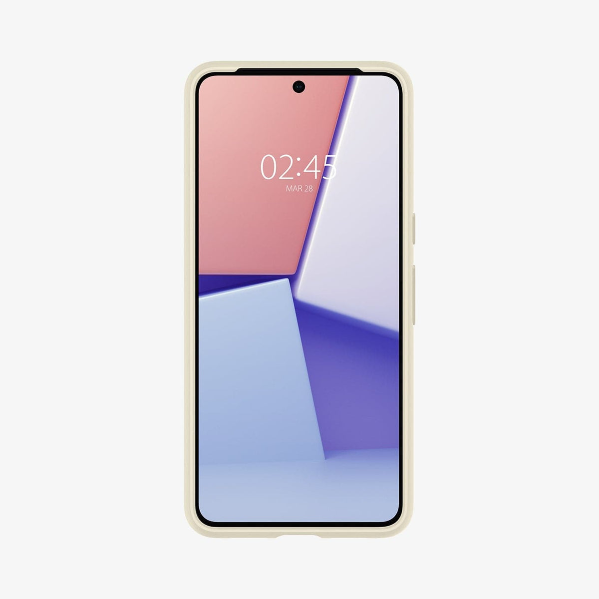ACS06328 - Pixel 8 Pro Case Thin Fit in mute beige showing the front
