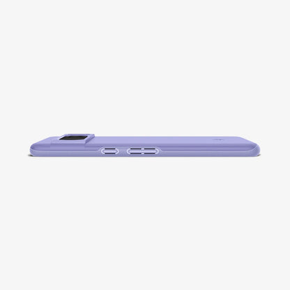 ACS06329 - Pixel 8 Pro Case Thin Fit in awesome violet showing the side and partial back