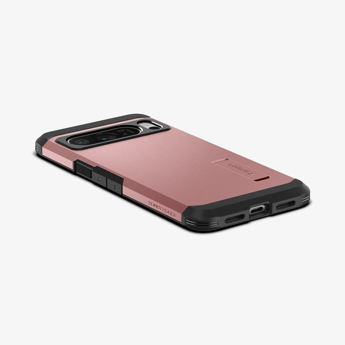 ACS06321 - Pixel 8 Pro Case Tough Armor in rose gold showing the back, side and bottom