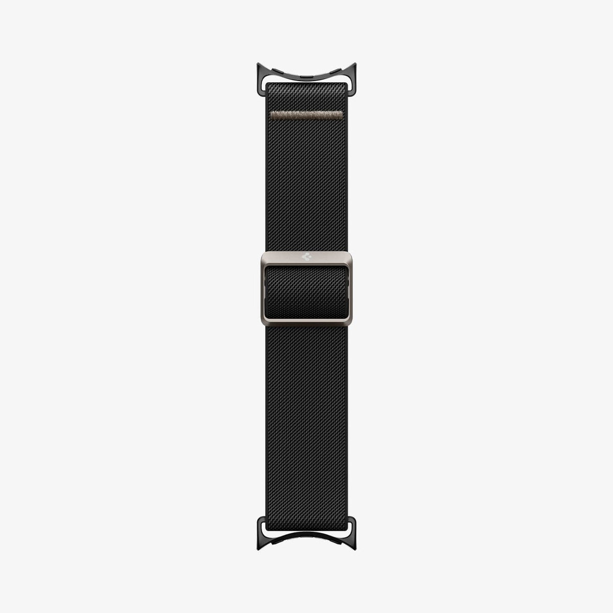 AMP07601 - Pixel Watch 3 (45mm) Case Lite Fit in Black showing the watch band laid out flat