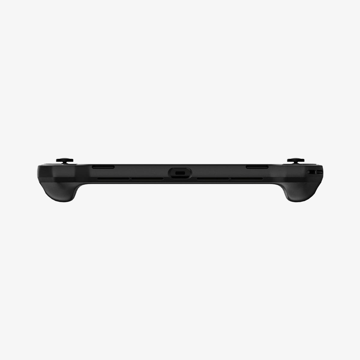 ACS04020 - Nintendo Switch OLED Case Rugged Armor in matte black showing the bottom