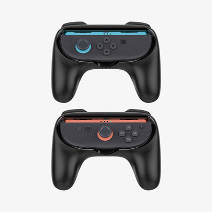AGP10162 - Nintendo Switch Joy-Con Grip | NS100 in Black showing the front