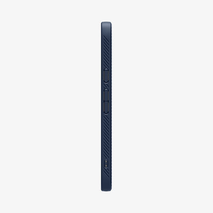ACS09040 - Pixel 9a Case Liquid Air in Navy Blue showing the side