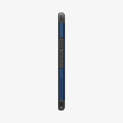 ACS09047 - Pixel 9a Case Tough Armor AI (MagFit) in Navy Blue showing the side