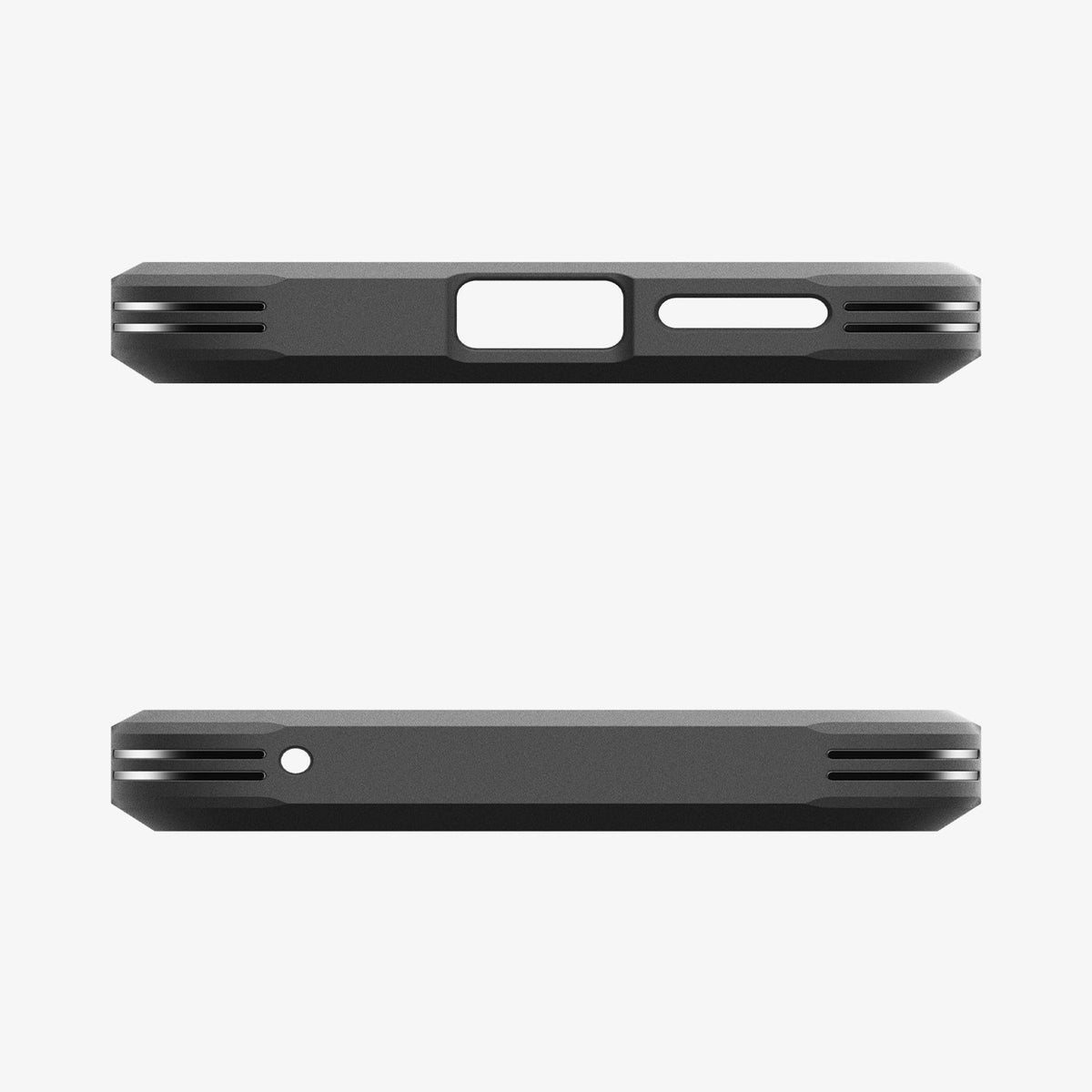 ACS09047 - Pixel 9a Case Tough Armor AI (MagFit) in Navy Blue showing the top and bottom
