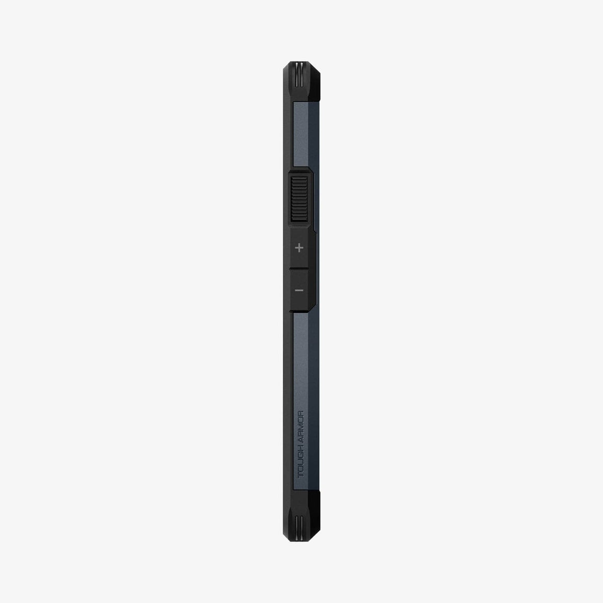 ACS04480 - Pixel 6a Case Tough Armor in metal slate showing the side with volume controls