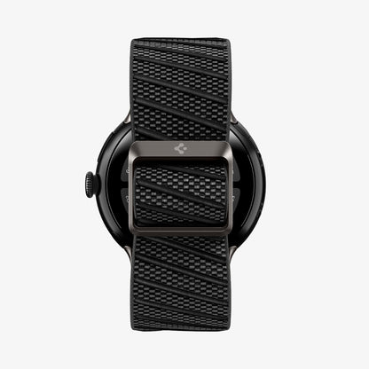 AMP11421 - Pixel Watch 4 45mm Lite Fit X Watch Band in black showing the back