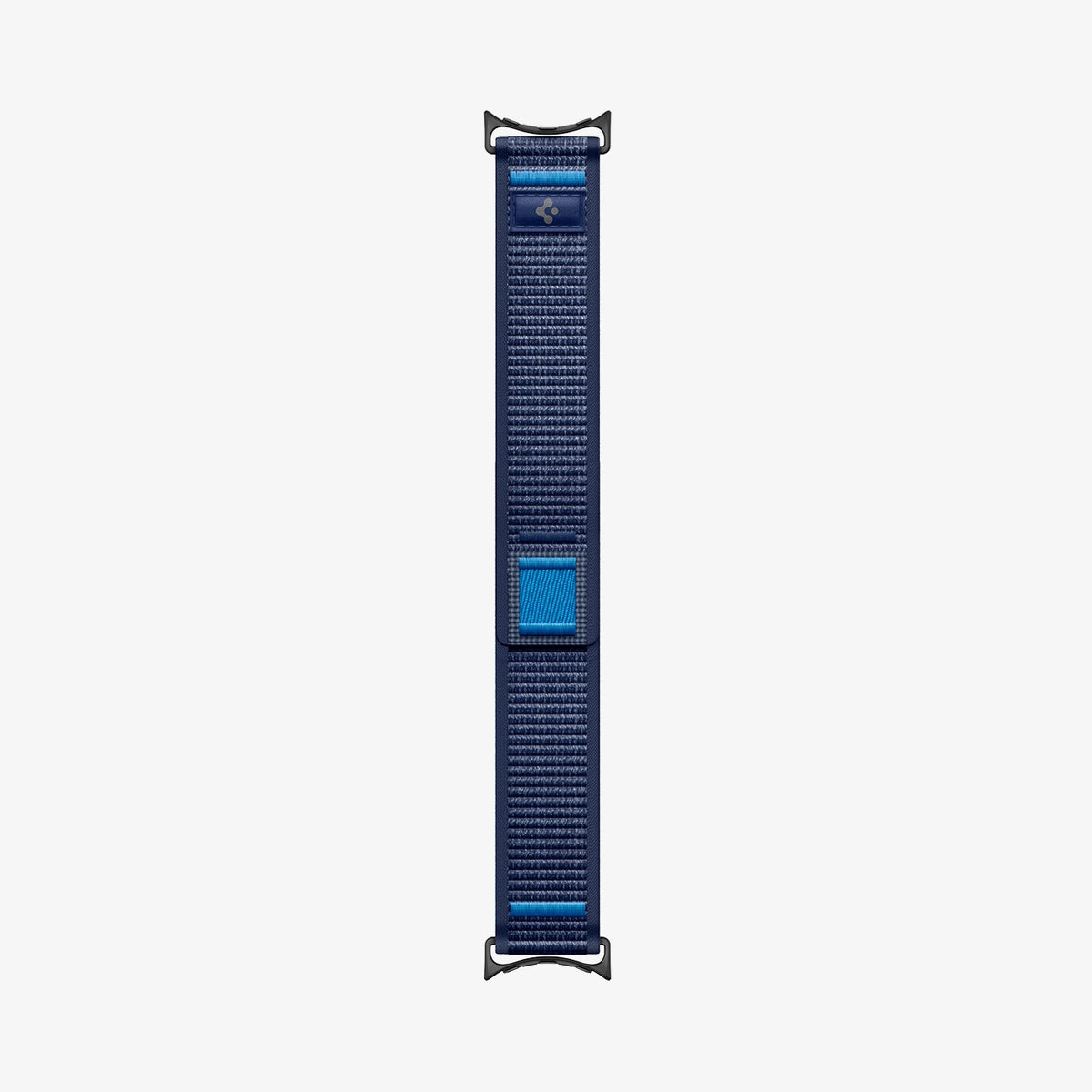 AMP11748 - Pixel Watch 5 (45mm) Athlex Air Active Navy Blue full-length view showing the adjustable wraparound band.