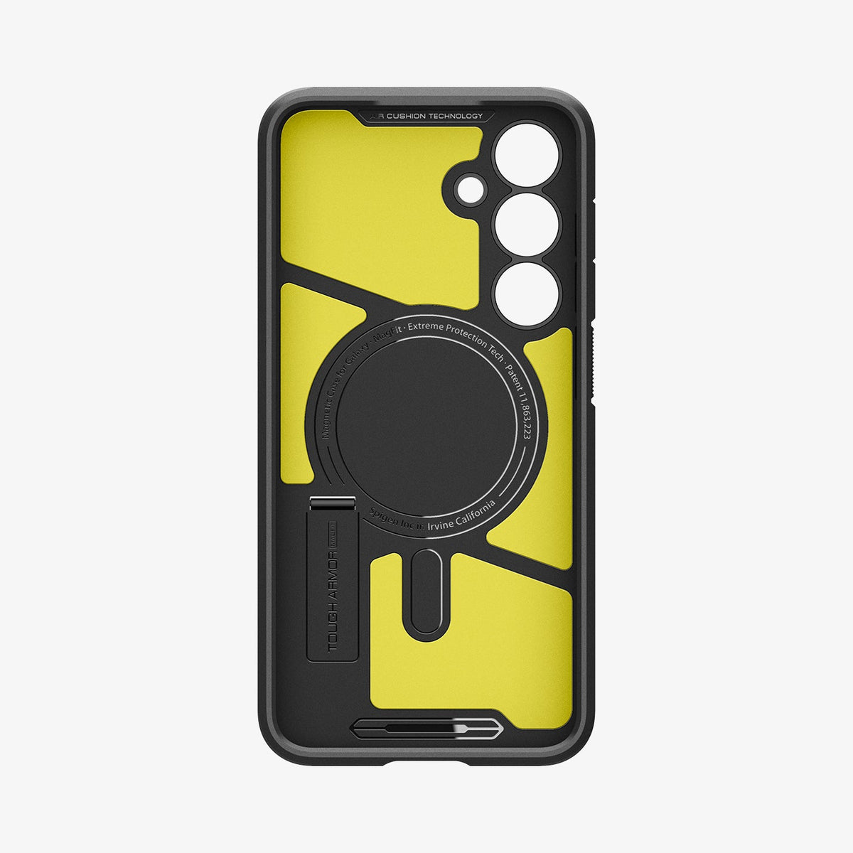 ACS08625 - Galaxy S24 FE Case Tough Armor (MagFit) in Black showing the inner