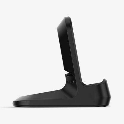 SGP11584 - Apple Watch Night Stand S350 in black showing the side