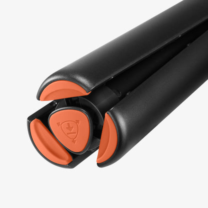 AMP09336 - Tripod Selfie Stick S541W in Black showing the bottom stand partially closed