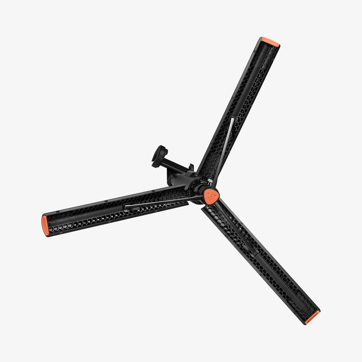 AMP09336 - Tripod Selfie Stick S541W in Black showing the extending the tripod's 3 legs