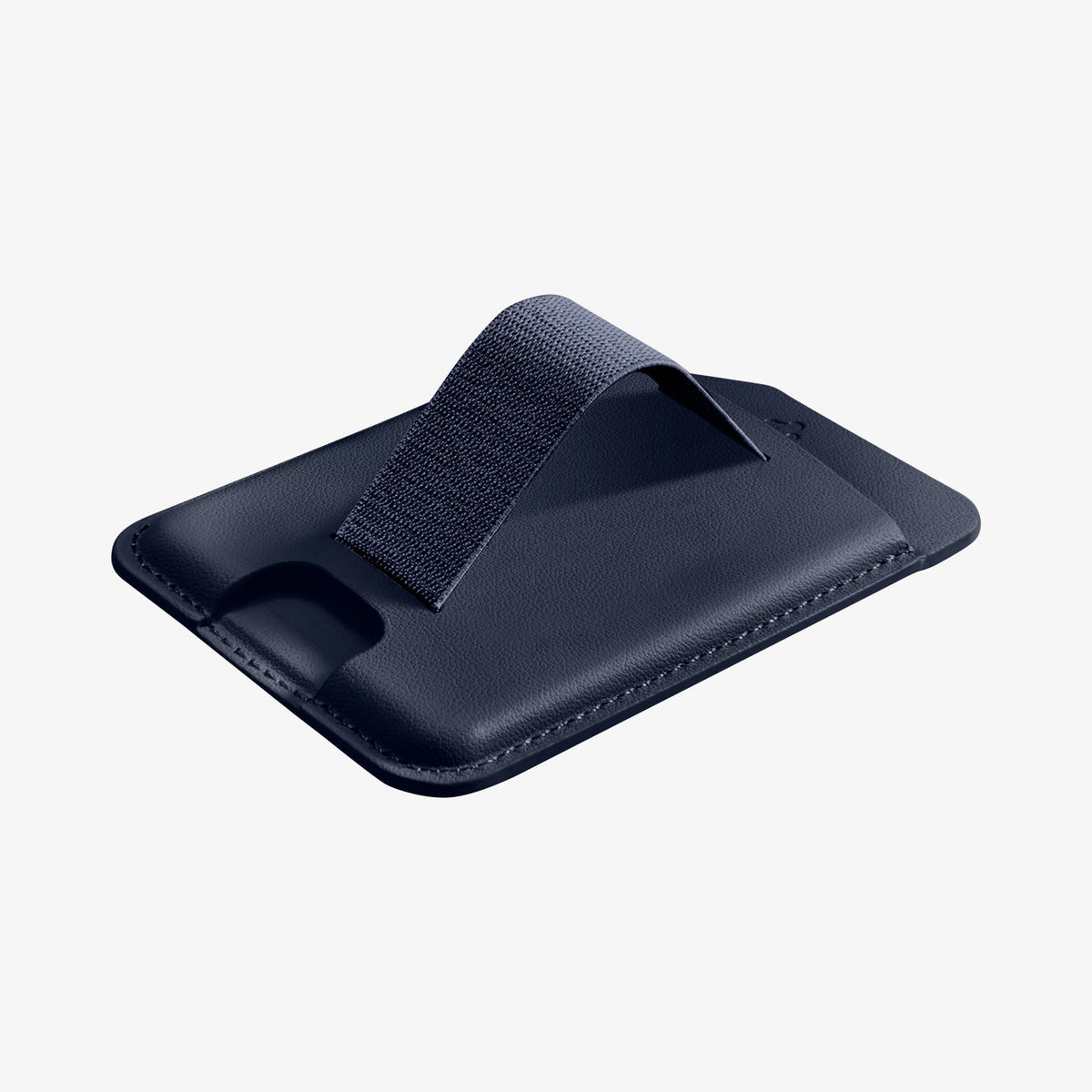AFA10804 - MagSafe SleekBand Card Holder | 3 Cards (MagFit) in Modern Navy showing holder over the product