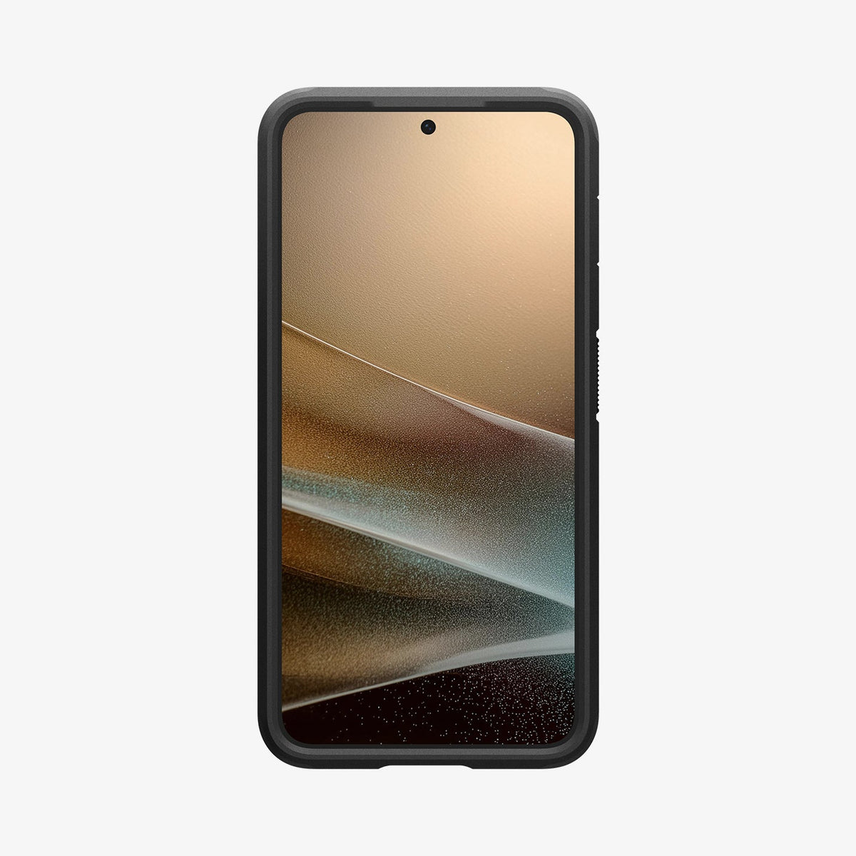ACS09010 - Galaxy S25 Case Tough Armor AI (MagFit) in Abyss Green showing the front