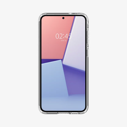 ACS05717 - Galaxy S23 Case Ultra Hybrid S in crystal clear showing the front