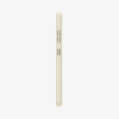 ACS07416 - Galaxy S24 Case Ultra Hybrid in Mute Beige showing the side with side buttons