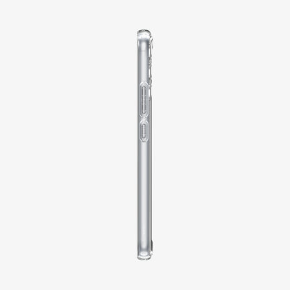ACS05904 - Galaxy A34 5G Case Ultra Hybrid in Crystal Clear showing the side with side buttons