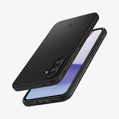 ACS06363 - Galaxy S23 FE Case Thin Fit in black showing the back, sides and partial front