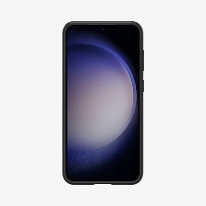 ACS05670 - Galaxy S23 Plus Case Ultra Hybrid in frost black showing the front