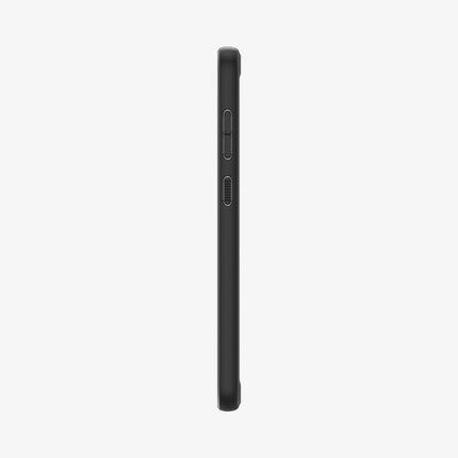 ACS05670 - Galaxy S23 Plus Case Ultra Hybrid in frost black showing the side with volume controls