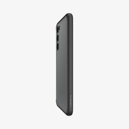 ACS05670 - Galaxy S23 Plus Case Ultra Hybrid in frost black showing the side and partial back