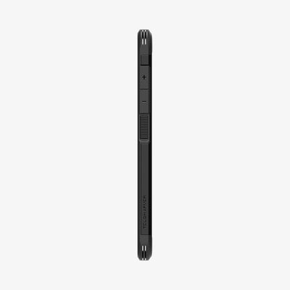 ACS07332 - Galaxy S24 Plus Case Tough Armor in Black showing the side with side buttons
