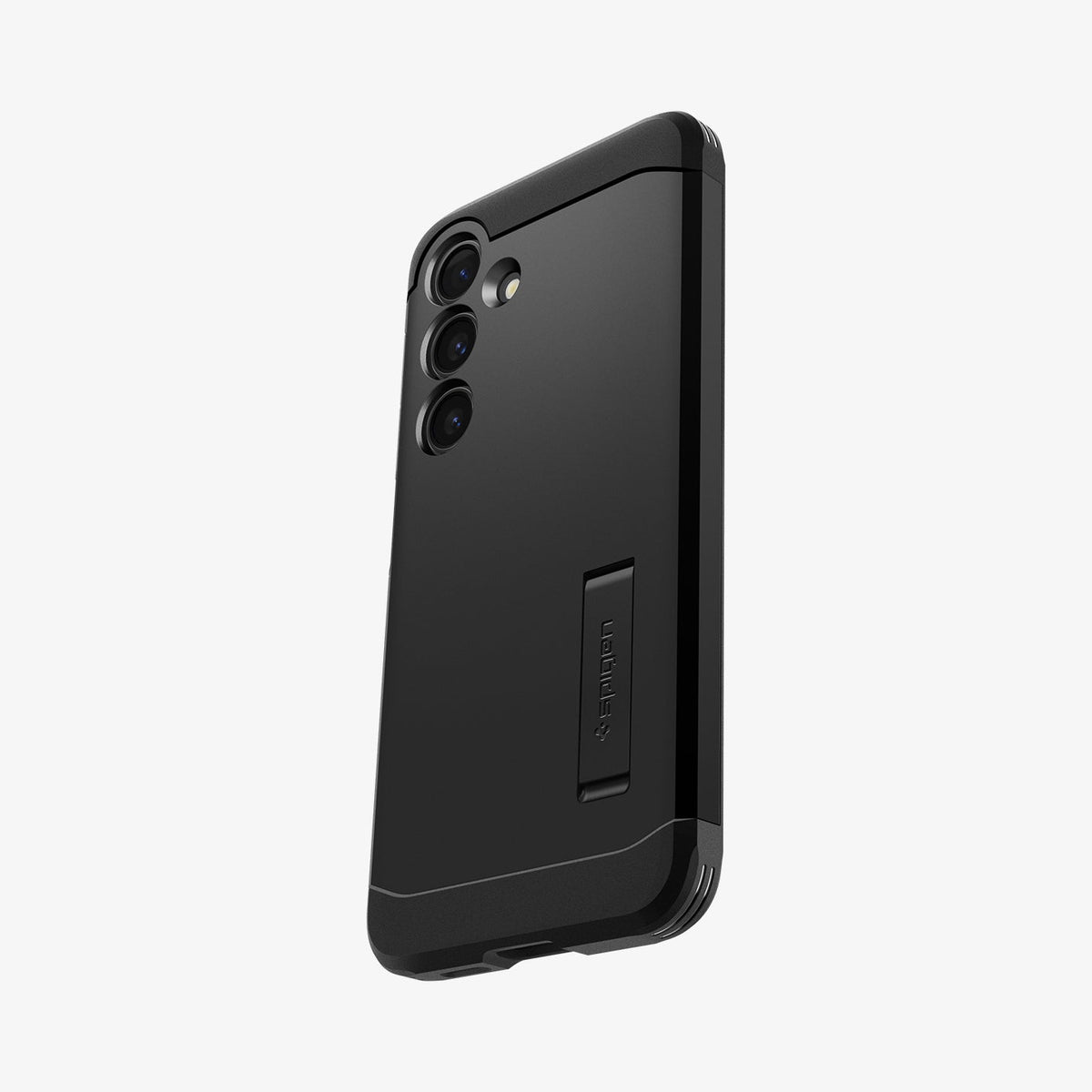 ACS07332 - Galaxy S24 Plus Case Tough Armor in Black showing the back, partial side and bottom