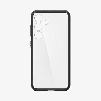 ACS07330 - Galaxy S24 Plus Case Ultra Hybrid in Matte Black showing the inner of a transparent case with a darker frame