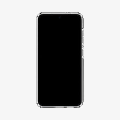 ACS07329 - Galaxy S24 Plus Case Ultra Hybrid in Crystal Clear showing the front