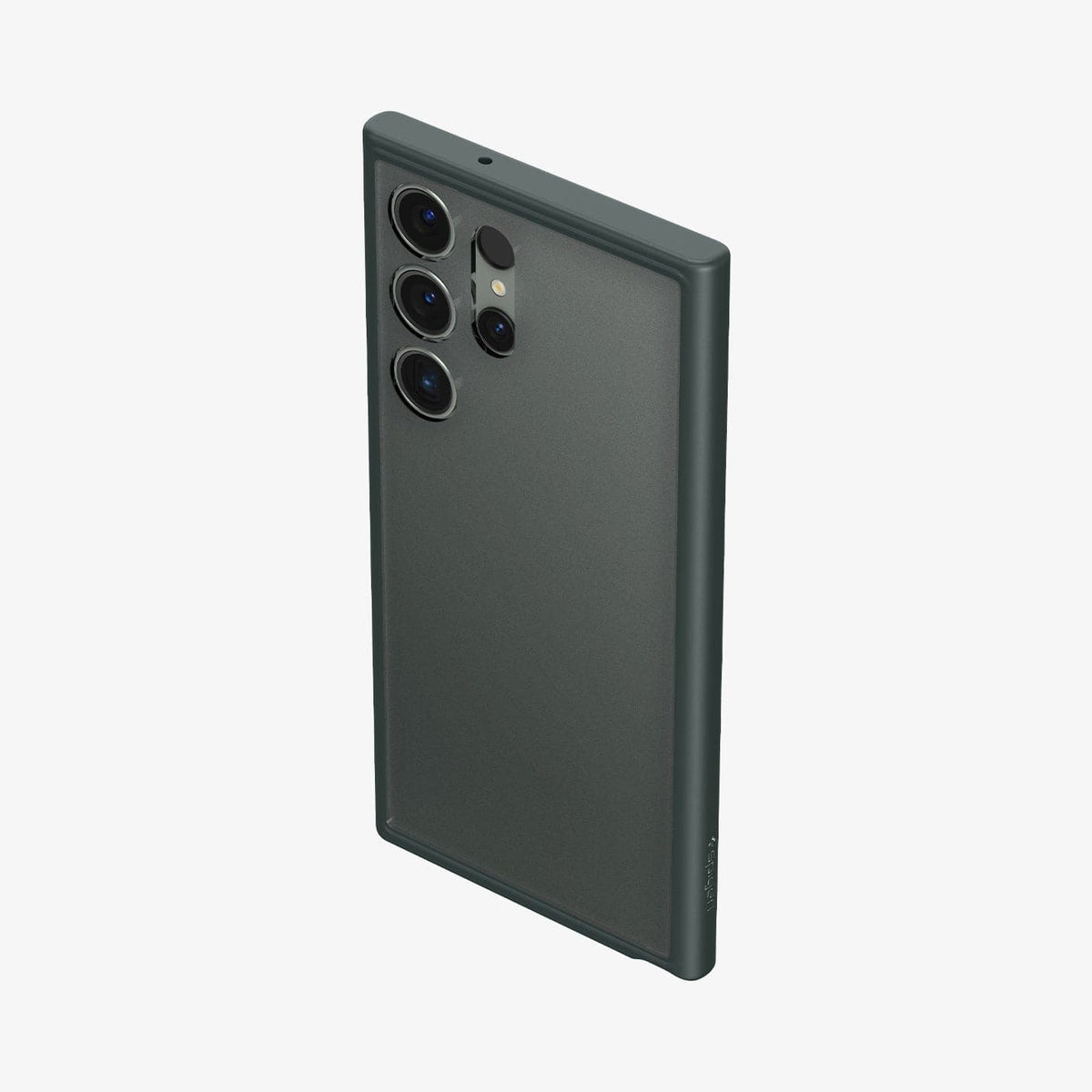 ACS06080 - Galaxy S23 Ultra Case Ultra Hybrid in frost green showing the back, top and partial side