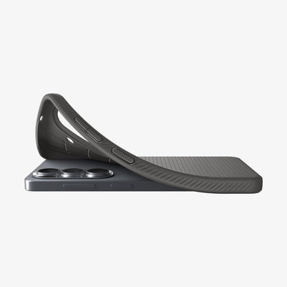 ACS11210 - Galaxy S26 Plus Liquid Air in Marble Gray showing the back with liquid case