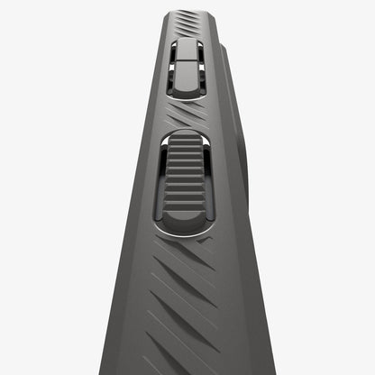 ACS11216 - Galaxy S26 Liquid Air in Marble Gray showing the side