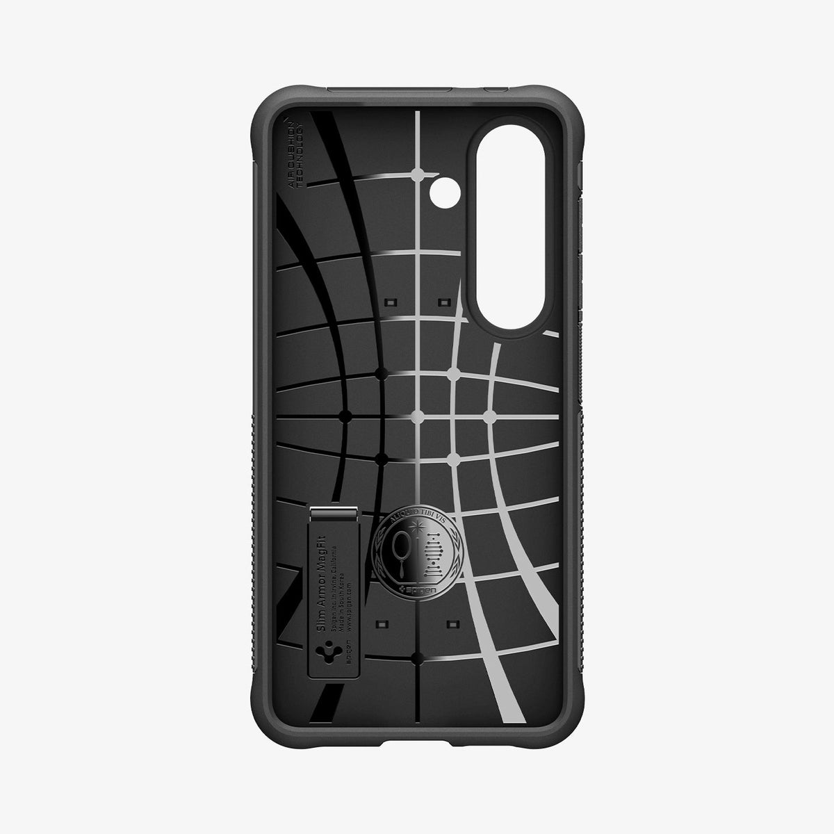 ACS10743 - Galaxy S26 Slim Armor (Mag Fit) in Black showing inside