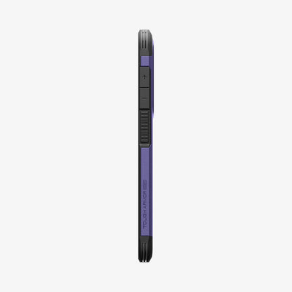 ACS11165 - Galaxy S26 Plus Case Tough Armor (Mag Fit) Ash Violet showing the side