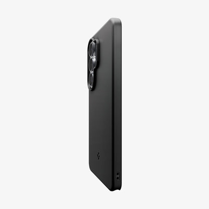 ACS11394 - Galaxy S26 Ultra Case - Thin Fit (Mag Fit) Black showing the back and partial side