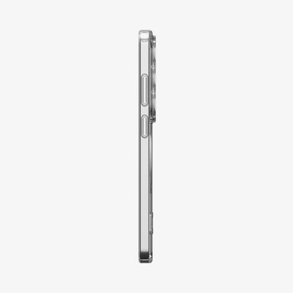 ACS11032 - Galaxy S26 Ultra Case - Ultra Hybrid S (Mag Fit) Clear White showing the side