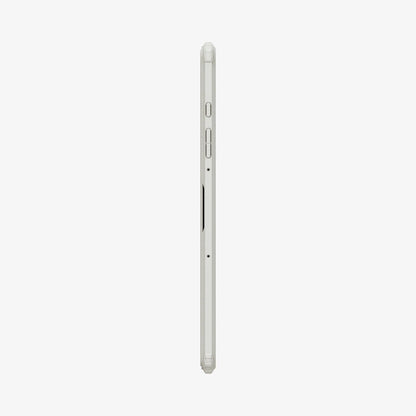 ACS06838 - Galaxy Tab S9 Case Ultra Hybrid Pro in gray showing the side with volume controls
